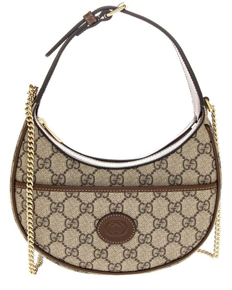 gucci half moon mini|authentic gucci hobo bag.